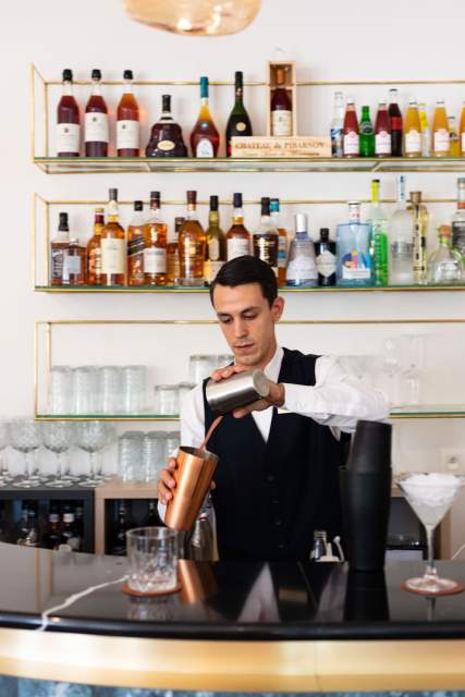 La Bastide Bourelly bar lounge près de Aix en Provence 