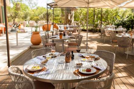 Terrasse Restaurant Mathias Dandine