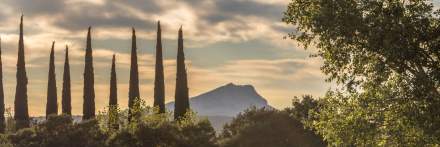 vue sur la sainte victoire depuis calas-cabries