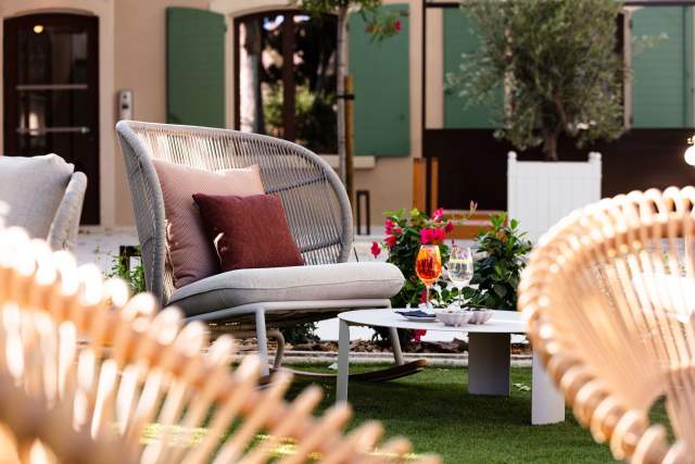 Bastide Bourrelly patio