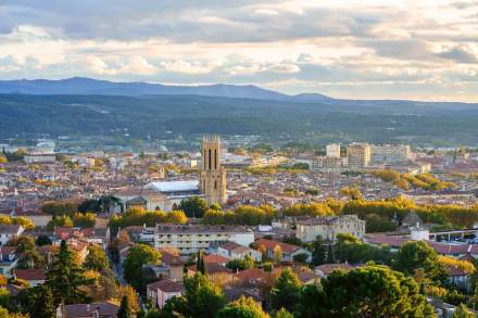 aix-en-provence vue du ciel