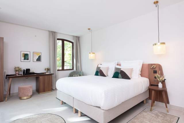 hotel 5 etoiles en provence la bastide bourrelly mathias dandine aix en provence